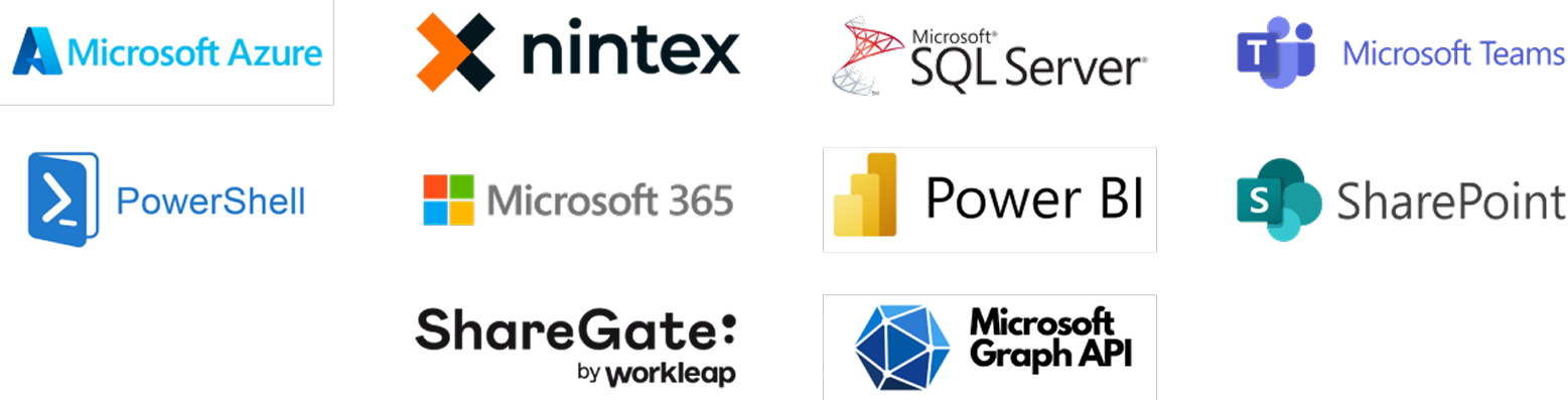 We Use Cutting-Edge Technologies for Seamless SharePoint Online Migration We Use Cutting Edge Technologies for Seamless SharePoint Online Migration