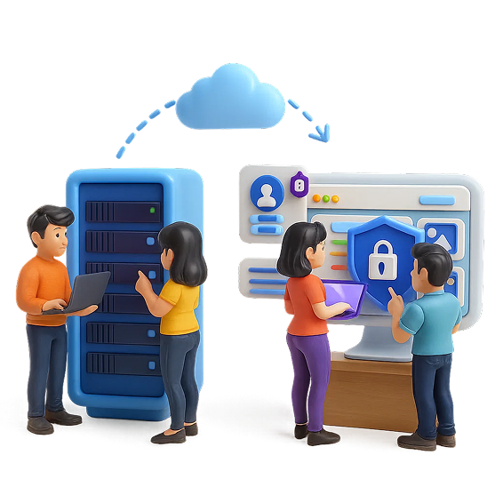 Seamlessly migrate your Microsoft 365 data CTA