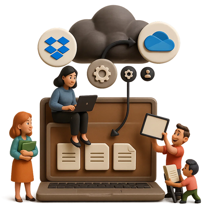 Dropbox to OneDrive Migration Services