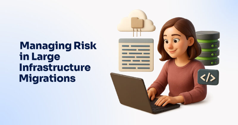 Managing Risk in Large Infrastructure Migrations