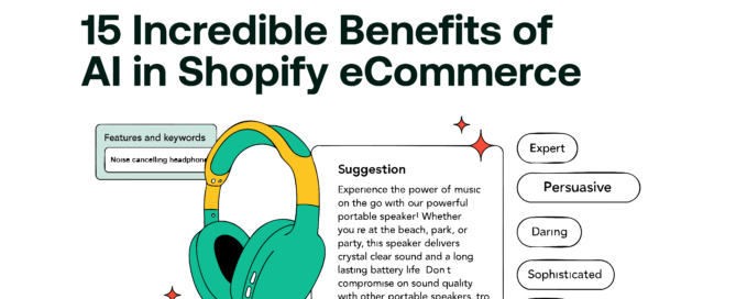 15 Incredible Benefits of AI in Shopify eCommerce