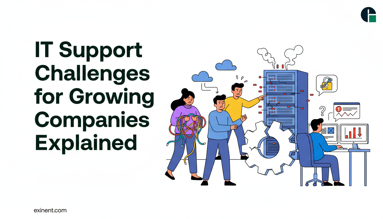 IT Support Challenges for Growing Companies Explained
