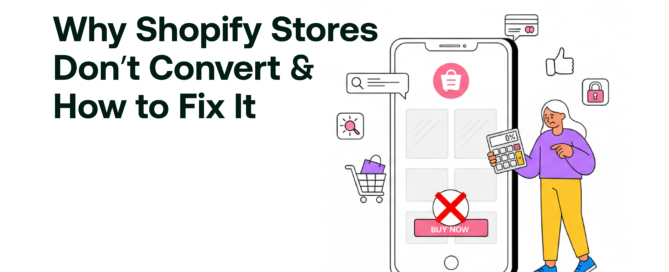 Why Shopify Stores Don’t Convert & How to Fix It