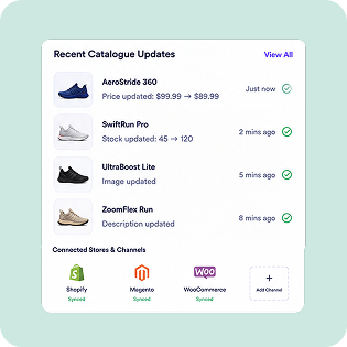 Real-Time Catalogue Sync