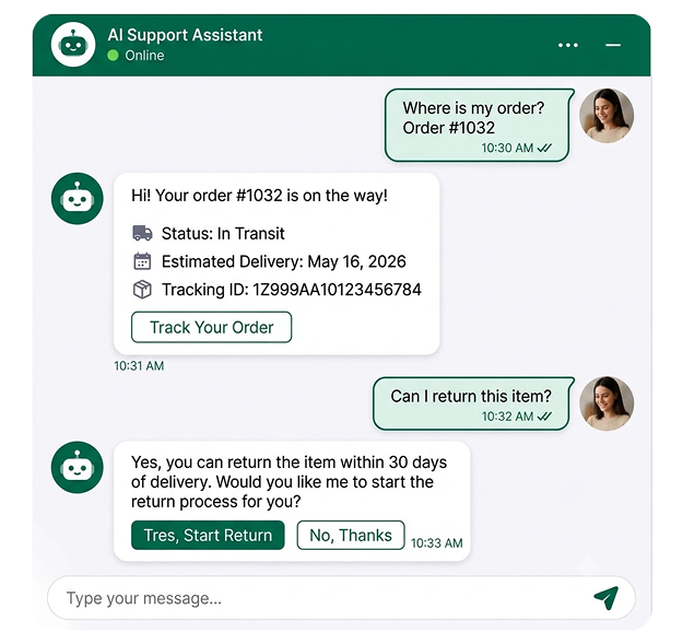 Shopify Customer Support AI Shopify Customer Support AI
