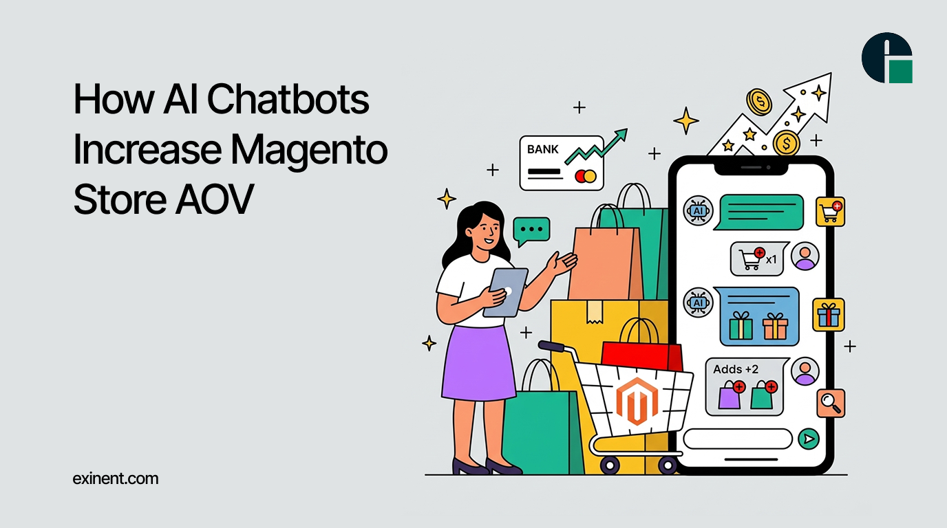 How AI Chatbots Increase Magento Store AOV